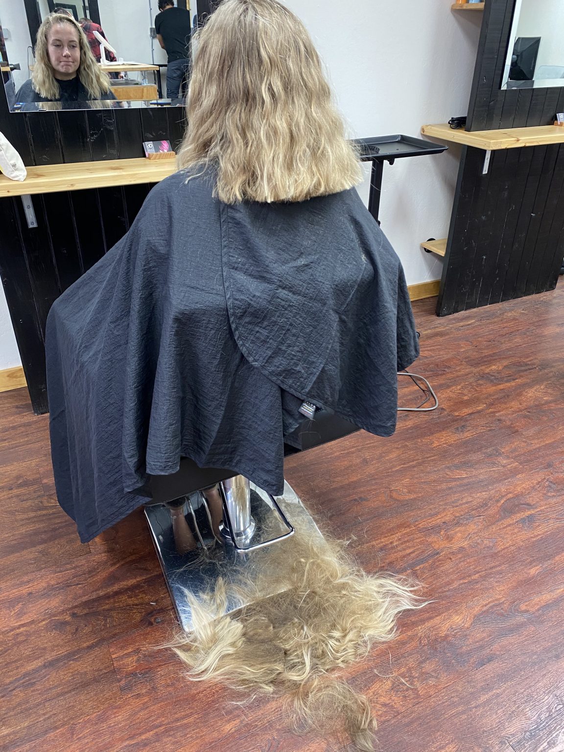 Close-up of bright, healthy-looking hair after a vibrant haircut, likely a significant change from a previous style - representing a confident embrace of change and a brighter, more energetic post-breakup state of mind.